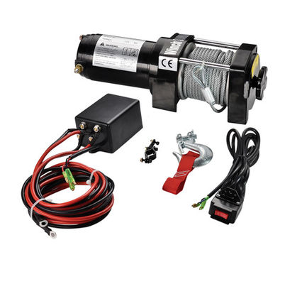الروك التبديل تحكم £ 3000 ATV الكهربائية ونش / الروافع 12V مع 4-طريقة الرول Fairlead